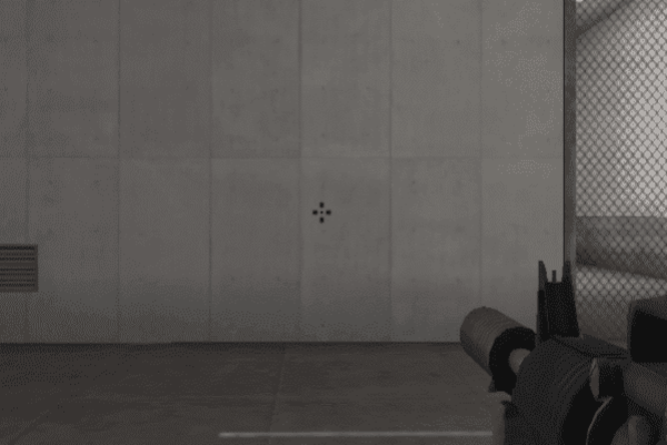 Aboven’s crosshair